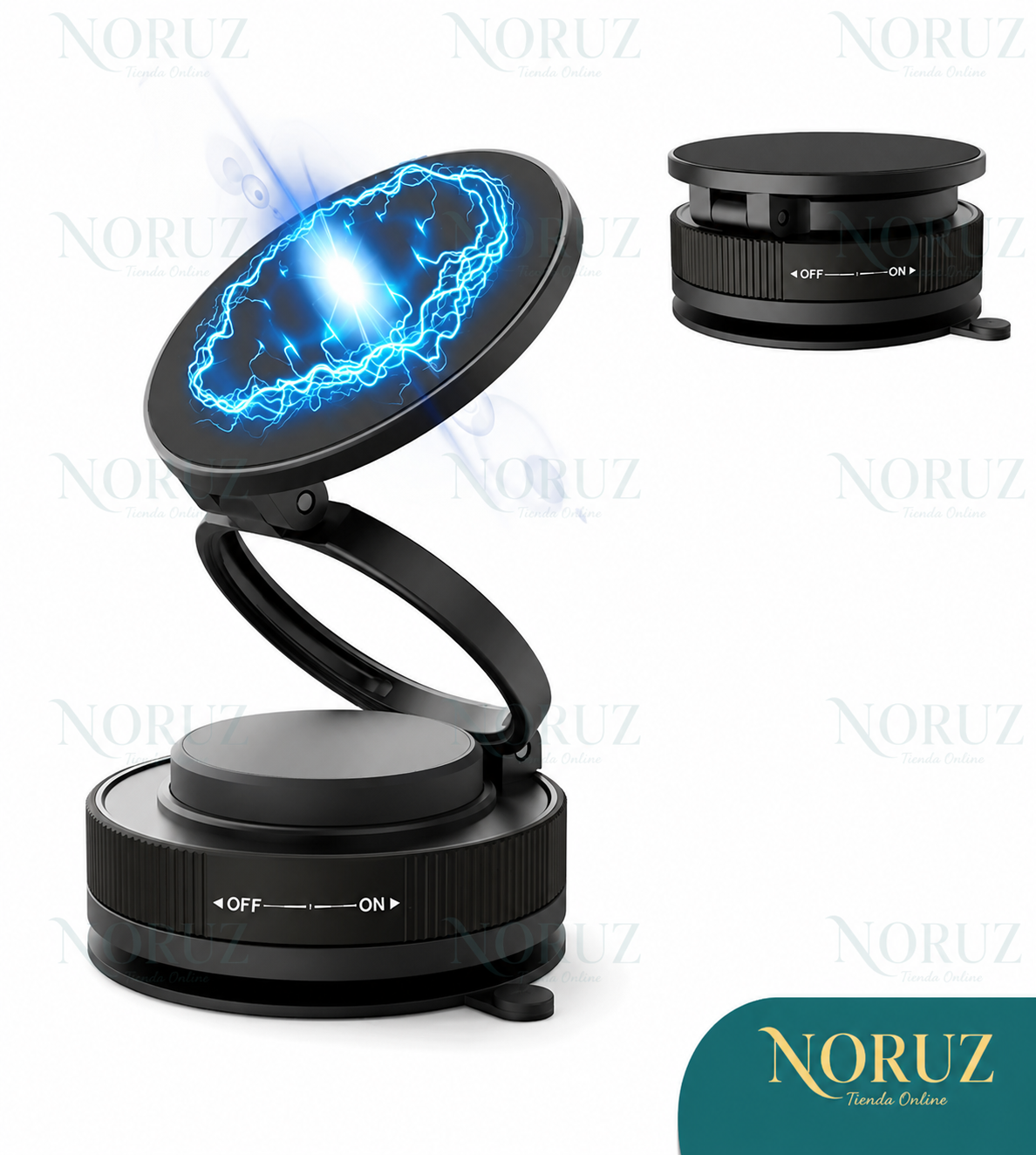 Nexu™ | Soporte Magnético LED 360° ✨📱