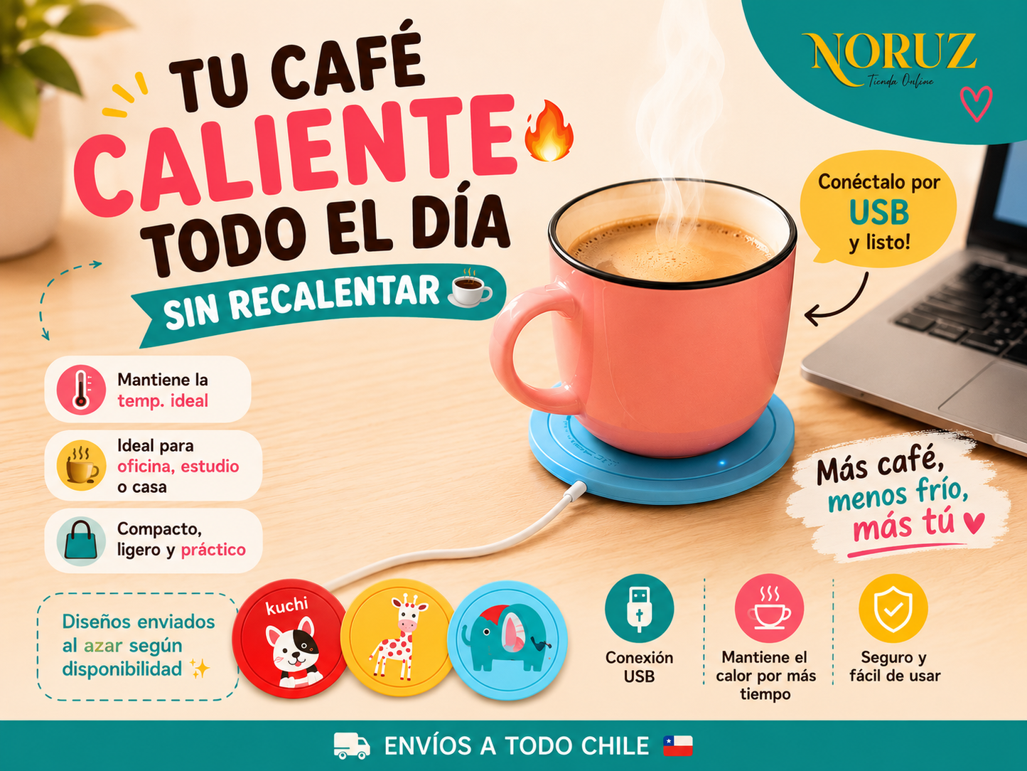 WarmCup™ | Tu café caliente por más tiempo ☕🔥